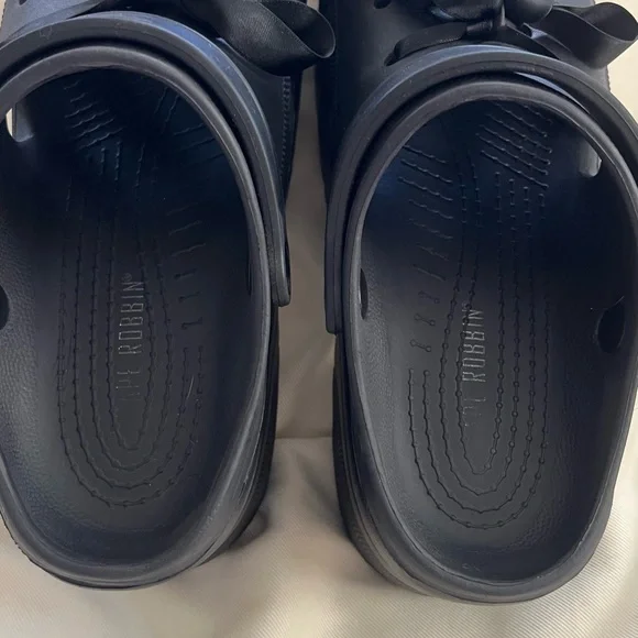 Cape Robbin Gardener Chunky Platform Clogs Ankle Strap Slip On Sandal 10 M Black - Picture 6 of 6